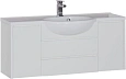 Тумба с раковиной Aquanet Лайн 120 белый 00164938+00164744 Тумба с раковиной Aquanet Лайн 120 белый 00164938+00164744