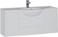 Тумба с раковиной Aquanet Лайн 120 белый 00164938+00164744 Тумба с раковиной Aquanet Лайн 120 белый 00164938+00164744
