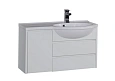 Тумба с раковиной Aquanet Лайн 90 R белый 00164937+00164745 Тумба с раковиной Aquanet Лайн 90 R белый 00164937+00164745