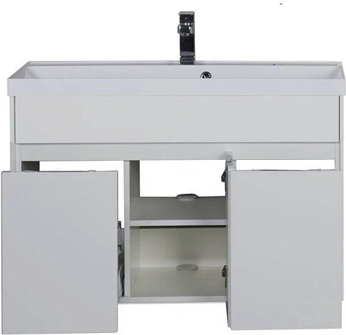 Тумба с раковиной Aquanet Латина 100 белый 00212837 Тумба с раковиной Aquanet Латина 100 белый 00212837