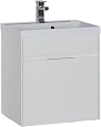 Тумба с раковиной Aquanet Латина 60 белый (1 ящик) 00179933+00179393 Тумба с раковиной Aquanet Латина 60 белый (1 ящик) 00179933+00179393