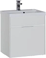 Тумба с раковиной Aquanet Латина 60 белый (1 ящик) 00179933+00179393 Тумба с раковиной Aquanet Латина 60 белый (1 ящик) 00179933+00179393