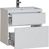 Тумба с раковиной Aquanet Латина 70 белый (2 ящика) 00212835 Тумба с раковиной Aquanet Латина 70 белый (2 ящика) 00212835
