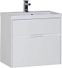 Тумба с раковиной Aquanet Латина 70 белый (2 ящика) 00212835 Тумба с раковиной Aquanet Латина 70 белый (2 ящика) 00212835