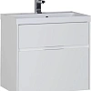 Тумба с раковиной Aquanet Латина 70 белый (2 ящика) 00212835 Тумба с раковиной Aquanet Латина 70 белый (2 ящика) 00212835