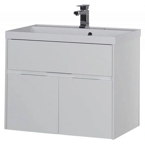 Тумба с раковиной Aquanet Латина 80 белый 00179638+00179395 Тумба с раковиной Aquanet Латина 80 белый 00179638+00179395