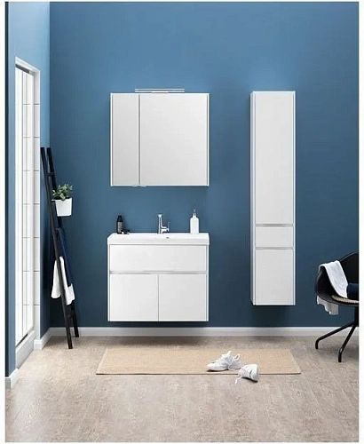 Тумба с раковиной Aquanet Латина 80 белый 00212836 Тумба с раковиной Aquanet Латина 80 белый 00212836