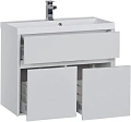 Тумба с раковиной Aquanet Латина 80 белый 00212836 Тумба с раковиной Aquanet Латина 80 белый 00212836