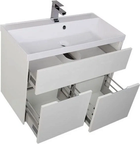 Тумба с раковиной Aquanet Латина 90 белый 00212933 Тумба с раковиной Aquanet Латина 90 белый 00212933