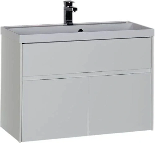 Тумба с раковиной Aquanet Латина 90 белый 00212933 Тумба с раковиной Aquanet Латина 90 белый 00212933