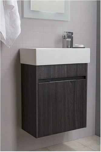 Тумба с раковиной Aquanet Лидс 50 эвкалипт мистери 00182744+00182338 Тумба с раковиной Aquanet Лидс 50 эвкалипт мистери 00182744+00182338