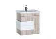 Тумба с раковиной Aquanet Мадейра 60 дуб кантри 00183069+00182322 Тумба с раковиной Aquanet Мадейра 60 дуб кантри 00183069+00182322