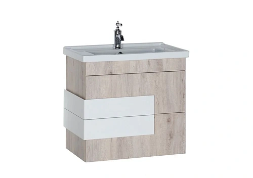 Тумба с раковиной Aquanet Мадейра 70 дуб кантри 00183070+00182323 Тумба с раковиной Aquanet Мадейра 70 дуб кантри 00183070+00182323