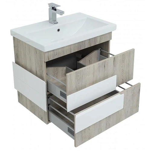 Тумба с раковиной Aquanet Мадейра N 70 дуб кантри 00260618 Тумба с раковиной Aquanet Мадейра N 70 дуб кантри 00260618