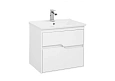 Тумба с раковиной Aquanet Модена 65 белый 00198485 + 00182318 Тумба с раковиной Aquanet Модена 65 белый 00198485 + 00182318