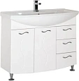 Тумба с раковиной Aquanet Моника 105 белый 00212600 Тумба с раковиной Aquanet Моника 105 белый 00212600