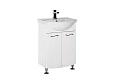 Тумба с раковиной Aquanet Моника 60 белый 00186769+00183022 Тумба с раковиной Aquanet Моника 60 белый 00186769+00183022