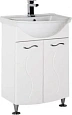 Тумба с раковиной Aquanet Моника 60 белый 00212603 Тумба с раковиной Aquanet Моника 60 белый 00212603