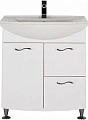 Тумба с раковиной Aquanet Моника 75 белый 00212602 Тумба с раковиной Aquanet Моника 75 белый 00212602