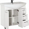 Тумба с раковиной Aquanet Моника 85 белый 00212601 Тумба с раковиной Aquanet Моника 85 белый 00212601