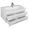Тумба с раковиной Aquanet Нота 100 белый (подвесная, 2 ящика) 00287703 Тумба с раковиной Aquanet Нота 100 белый (подвесная, 2 ящика) 00287703