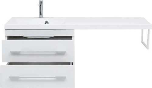 Тумба с раковиной Aquanet Нота 120 L белый 00171483 + 00239565 Тумба с раковиной Aquanet Нота 120 L белый 00171483 + 00239565