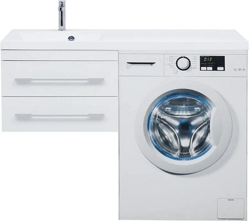 Тумба с раковиной Aquanet Нота 120 L белый 00171483 + 00239565 Тумба с раковиной Aquanet Нота 120 L белый 00171483 + 00239565