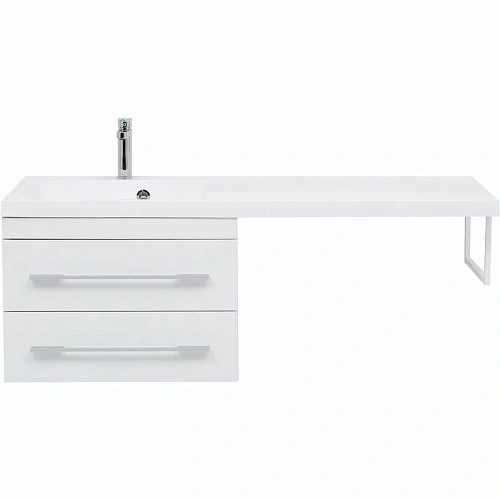 Тумба с раковиной Aquanet Нота 120 L белый 00240160 Тумба с раковиной Aquanet Нота 120 L белый 00240160