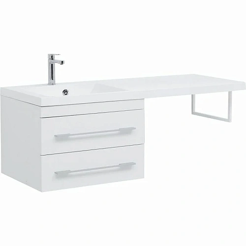 Тумба с раковиной Aquanet Нота 120 L белый 00240160 Тумба с раковиной Aquanet Нота 120 L белый 00240160