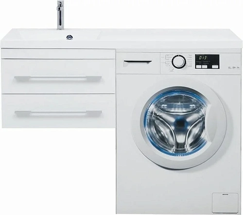 Тумба с раковиной Aquanet Нота 120 L белый 00240160 Тумба с раковиной Aquanet Нота 120 L белый 00240160