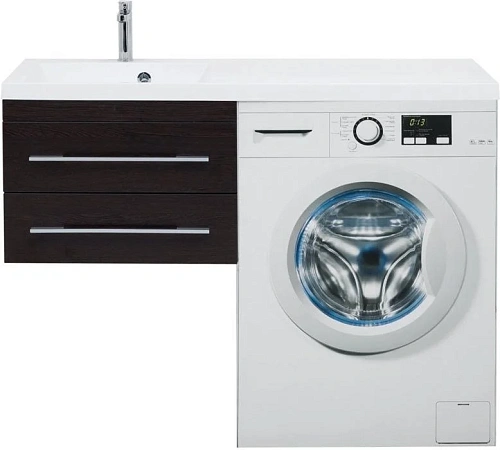 Тумба с раковиной Aquanet Нота 120 L венге 00171484 + 00239565 Тумба с раковиной Aquanet Нота 120 L венге 00171484 + 00239565