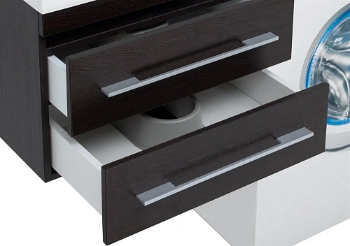 Тумба с раковиной Aquanet Нота 120 L венге 00171484 + 00239565 Тумба с раковиной Aquanet Нота 120 L венге 00171484 + 00239565