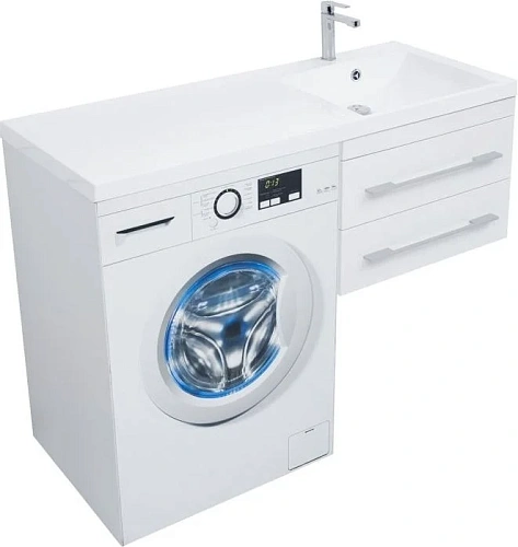 Тумба с раковиной Aquanet Нота 120 R белый 00171483 + 00239568 Тумба с раковиной Aquanet Нота 120 R белый 00171483 + 00239568