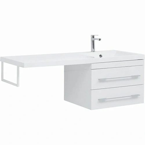 Тумба с раковиной Aquanet Нота 120 R белый 00240161 Тумба с раковиной Aquanet Нота 120 R белый 00240161