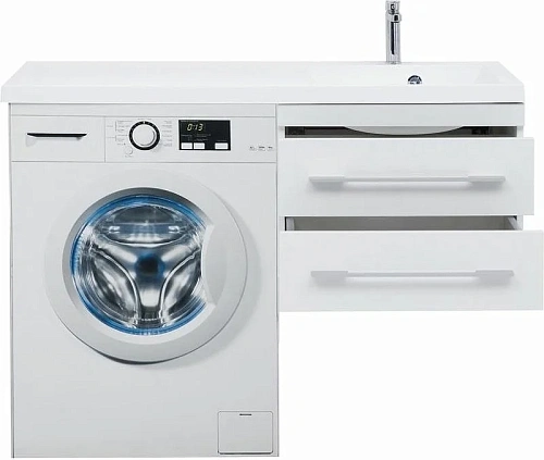 Тумба с раковиной Aquanet Нота 120 R белый 00240161 Тумба с раковиной Aquanet Нота 120 R белый 00240161