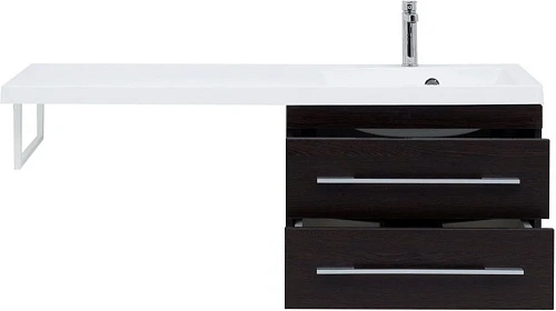 Тумба с раковиной Aquanet Нота 120 R венге 00171484 + 00239568 Тумба с раковиной Aquanet Нота 120 R венге 00171484 + 00239568