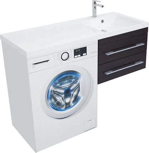 Тумба с раковиной Aquanet Нота 120 R венге 00171484 + 00239568 Тумба с раковиной Aquanet Нота 120 R венге 00171484 + 00239568