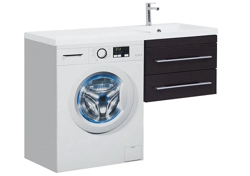 Тумба с раковиной Aquanet Нота 120 R венге 00171484 + 00239568 Тумба с раковиной Aquanet Нота 120 R венге 00171484 + 00239568