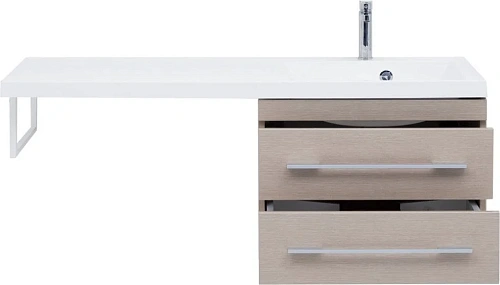 Тумба с раковиной Aquanet Нота 120 R светлый дуб 00171485 + 00239568 Тумба с раковиной Aquanet Нота 120 R светлый дуб 00171485 + 00239568