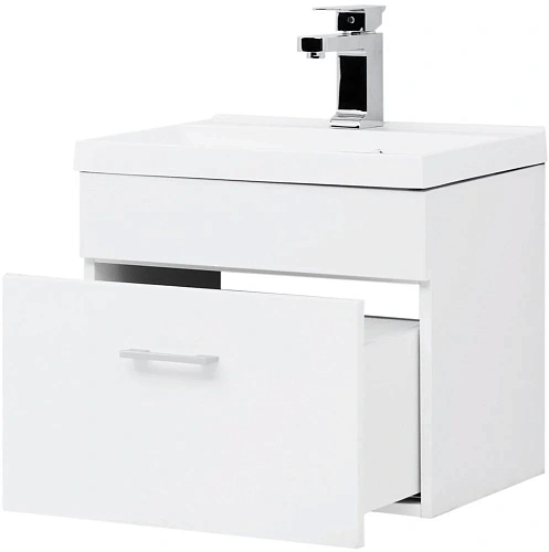 Тумба с раковиной Aquanet Нота 50 белый 00287705 Тумба с раковиной Aquanet Нота 50 белый 00287705