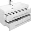 Тумба с раковиной Aquanet Нота NEW 100 белый 00171496 + 00204096 Тумба с раковиной Aquanet Нота NEW 100 белый 00171496 + 00204096
