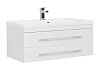 Тумба с раковиной Aquanet Нота NEW 100 белый 00171496 + 00204096 Тумба с раковиной Aquanet Нота NEW 100 белый 00171496 + 00204096