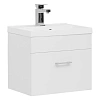 Тумба с раковиной Aquanet Нота NEW 50 белый 00159138 + 00204095 Тумба с раковиной Aquanet Нота NEW 50 белый 00159138 + 00204095
