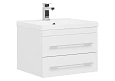Тумба с раковиной Aquanet Нота NEW 58 белый 00171483 + 00204117 Тумба с раковиной Aquanet Нота NEW 58 белый 00171483 + 00204117