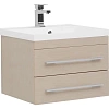 Тумба с раковиной Aquanet Нота NEW 58 светлый дуб 00171485 + 00204117 Тумба с раковиной Aquanet Нота NEW 58 светлый дуб 00171485 + 00204117