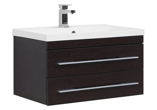 Тумба с раковиной Aquanet Нота NEW 75 венге 00171488 + 00204118 Тумба с раковиной Aquanet Нота NEW 75 венге 00171488 + 00204118