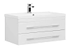 Тумба с раковиной Aquanet Нота NEW 90 белый 00171492 + 00204119