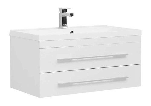 Тумба с раковиной Aquanet Нота NEW 90 белый 00171492 + 00204119 Тумба с раковиной Aquanet Нота NEW 90 белый 00171492 + 00204119