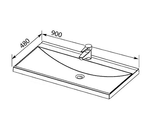 Тумба с раковиной Aquanet Нота NEW 90 белый 00212856 Тумба с раковиной Aquanet Нота NEW 90 белый 00212856