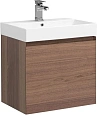 Тумба с раковиной Aquanet Нью-Йорк 60 орех 00213934 Тумба с раковиной Aquanet Нью-Йорк 60 орех 00213934